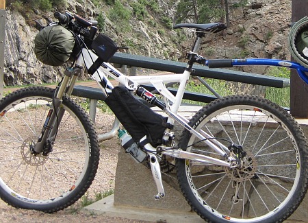 full suspension bike frame bag